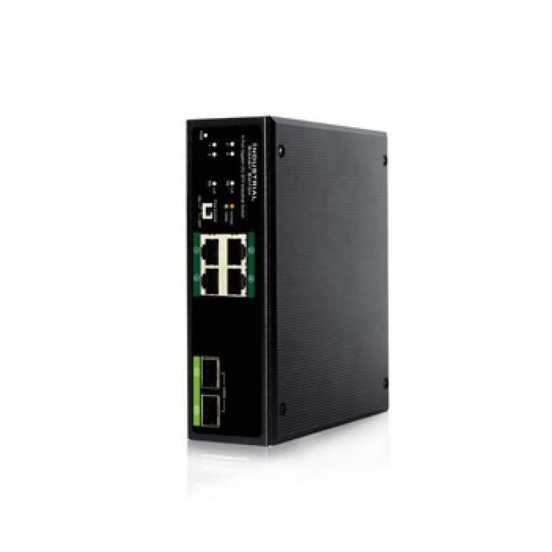 4-Port Gigabit+2G SFP Industrial Switch